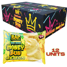 Load image into Gallery viewer, Rap Snacks Big Back Lemon Honey Bun