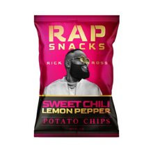 Load image into Gallery viewer, Rap Snacks Rick Ross | Sweet Chili Lemon Pepper Chips | (10 Bags)