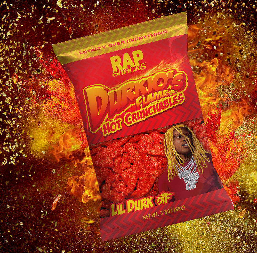Lil Durk | Durkio's Flames Hot Crunchables (6 Bags)