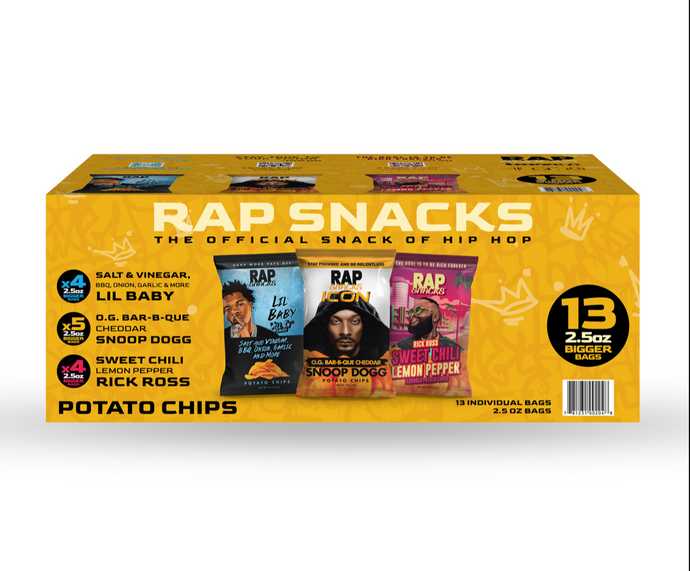 Rap Snacks Club Box (2.5oz x 13ct)