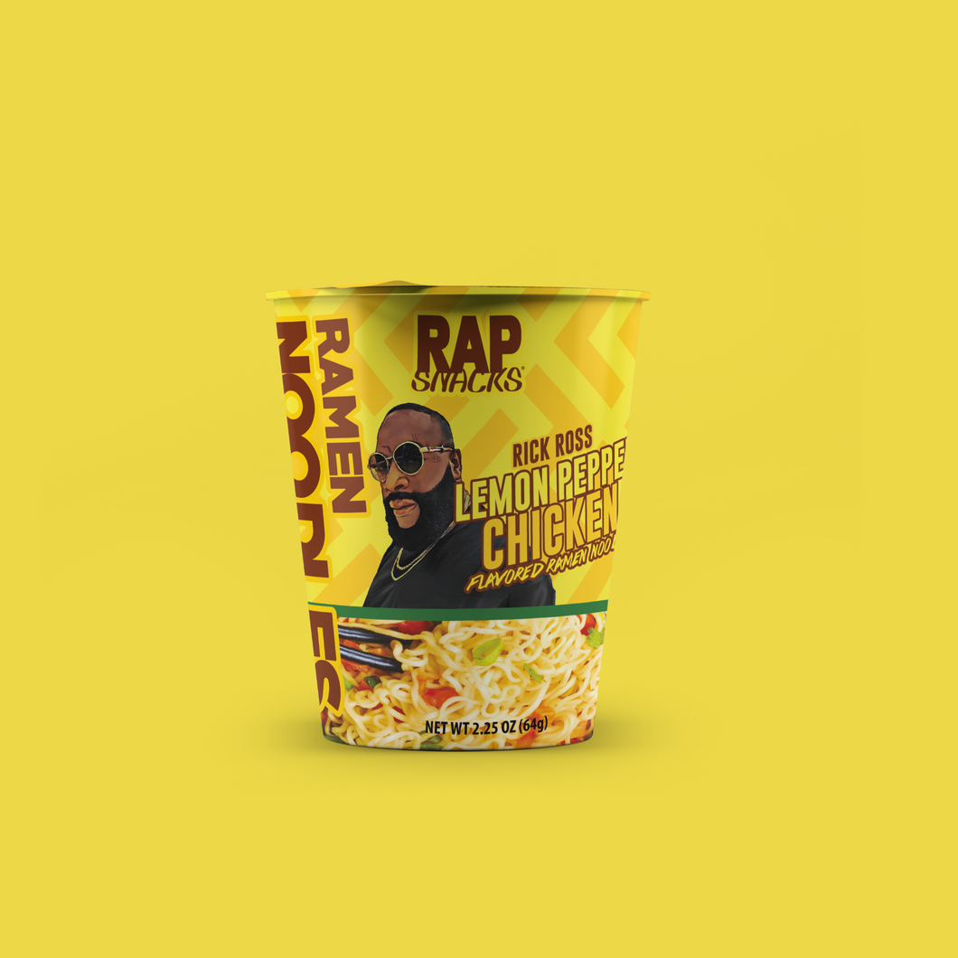 Rap Snacks Rmen Rap Snacks Rick Ross Lemon Pepper Chicken Flavored Ramen Noodles (2.25 ...