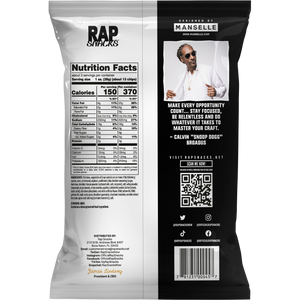 Rap Snacks Snoop Dogg |  OG Bar-B-Que Cheddar (10 Bags)