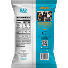 Load image into Gallery viewer, Migos Oowee Wavy BBQ with My Honey Ranch Rap Snacks chip bag.