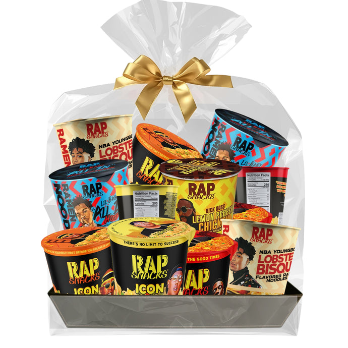 Rap Snacks Holiday Flavor Pack — Ramen Noodles All-Stars Edition (12 Pack)