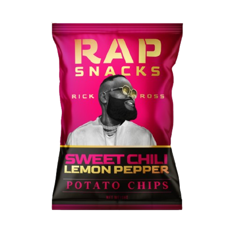 Rick Ross | Sweet Chili Lemon Pepper Chips | (10 Bags) Top Teens