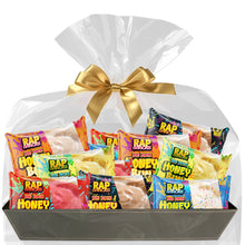 Load image into Gallery viewer, Rap Snacks Sweet Holiday Gift Basket — Honey Buns Edition (12 Pack)