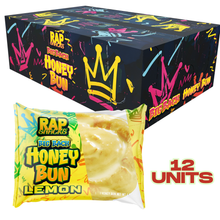 Load image into Gallery viewer, Rap Snacks Big Back Lemon Honey Bun (Case of 12)