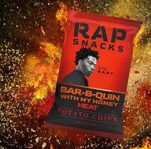 Load image into Gallery viewer, Lil Baby | Bar-B-Quin with my Honey Heat Potato Chips (10 Bags) Top Teens