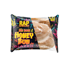 Load image into Gallery viewer, Rap Snacks Big Back Glazed Honey Bun