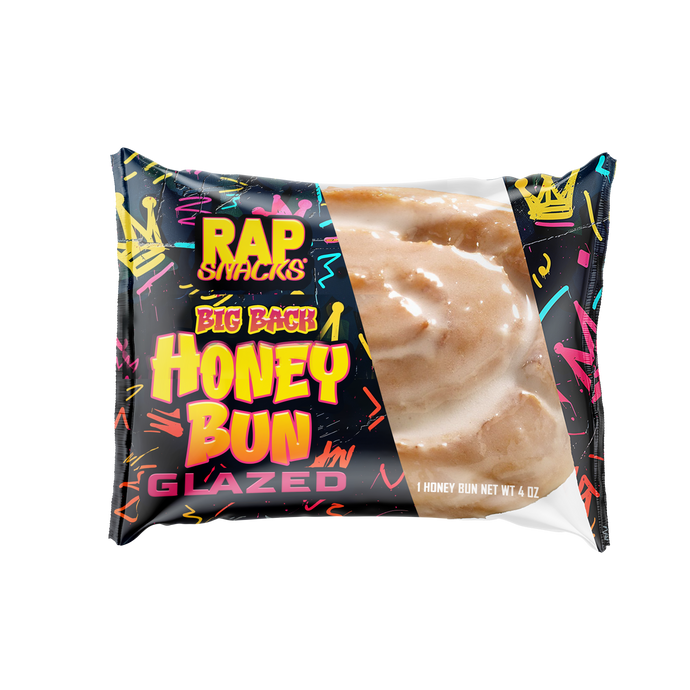 Rap Snacks Big Back Glazed Honey Bun