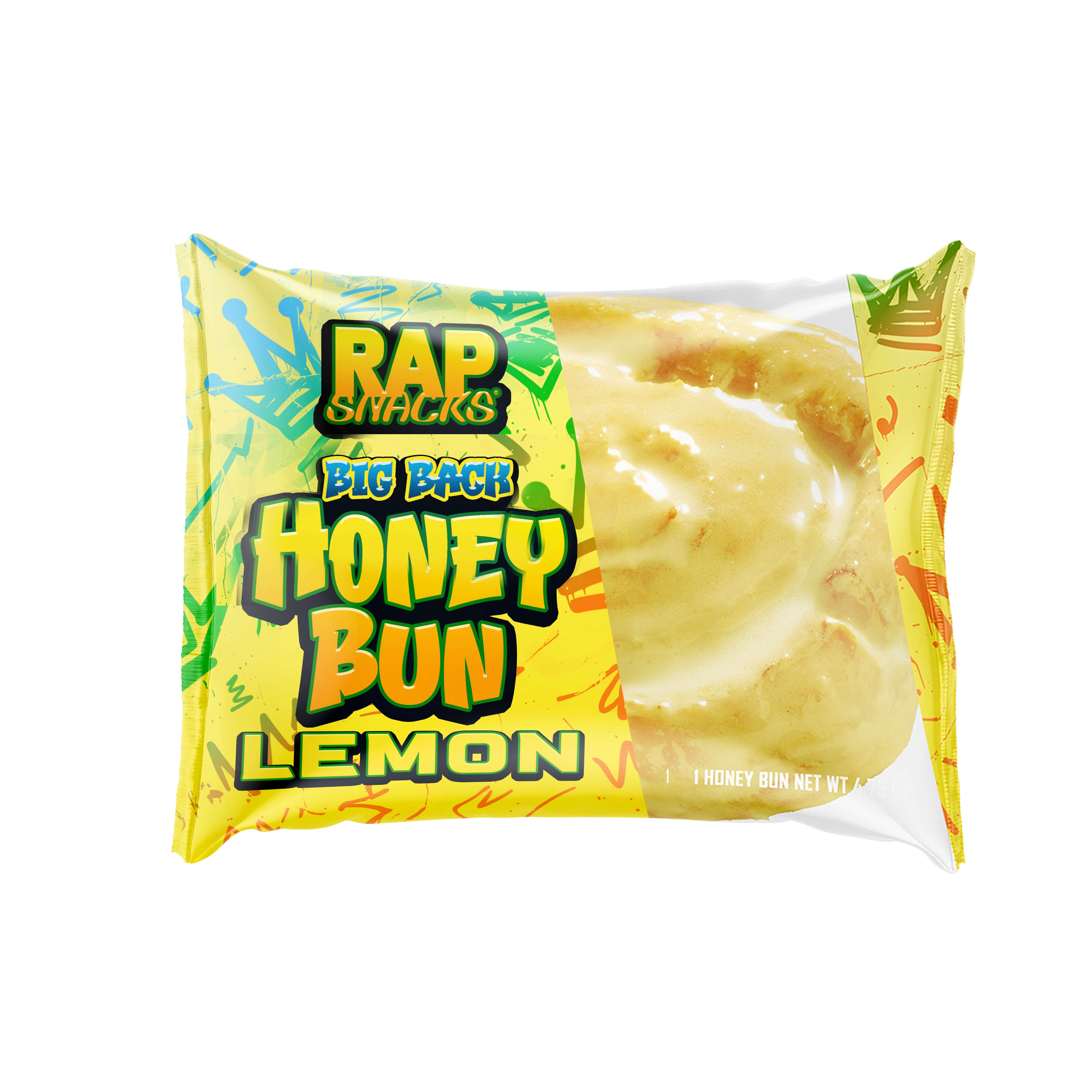 Rap Snacks Big Back Lemon Honey Bun – OFFICIAL RAP SNACKS