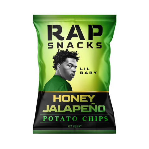 Rap Snacks Lil Baby Honey Jalapeño Chips (2oz) (12 bags