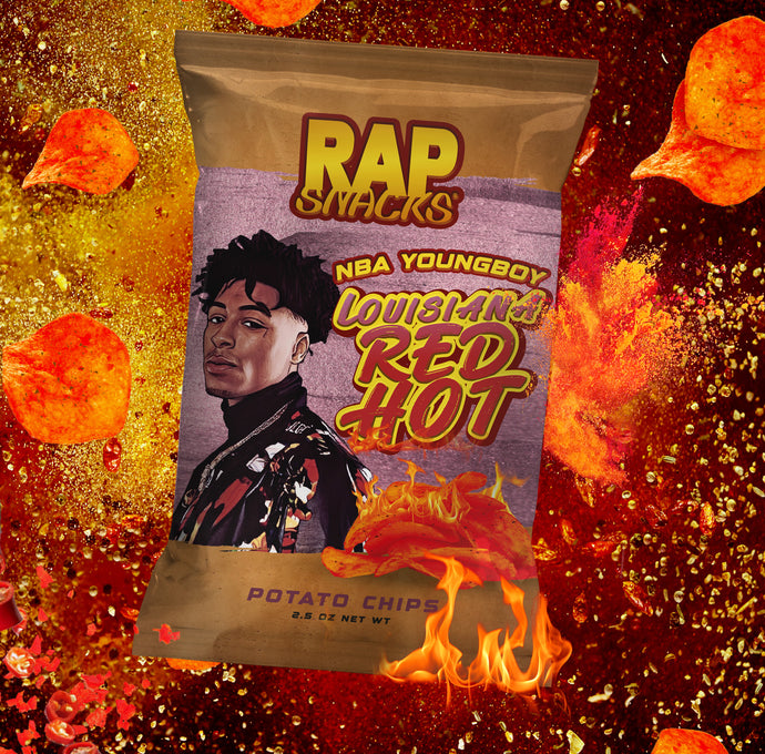 Rap Snacks Louisiana Red Hot Bag