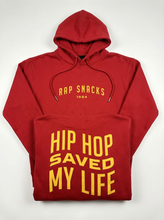 Load image into Gallery viewer, HIP HOP SAVED MY LIFE Hoodie | Louisiana Heat Colorway