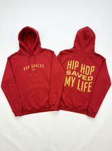 Load image into Gallery viewer, HIP HOP SAVED MY LIFE Hoodie | Louisiana Heat Colorway