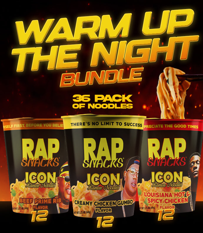 Warm Up the Night | 36 Count Variety Pack Ramen Noodles