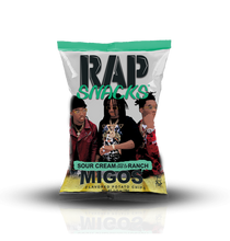 Load image into Gallery viewer, Migos | Sour Cream With A Dab Of Ranch Chips (6 Bags)