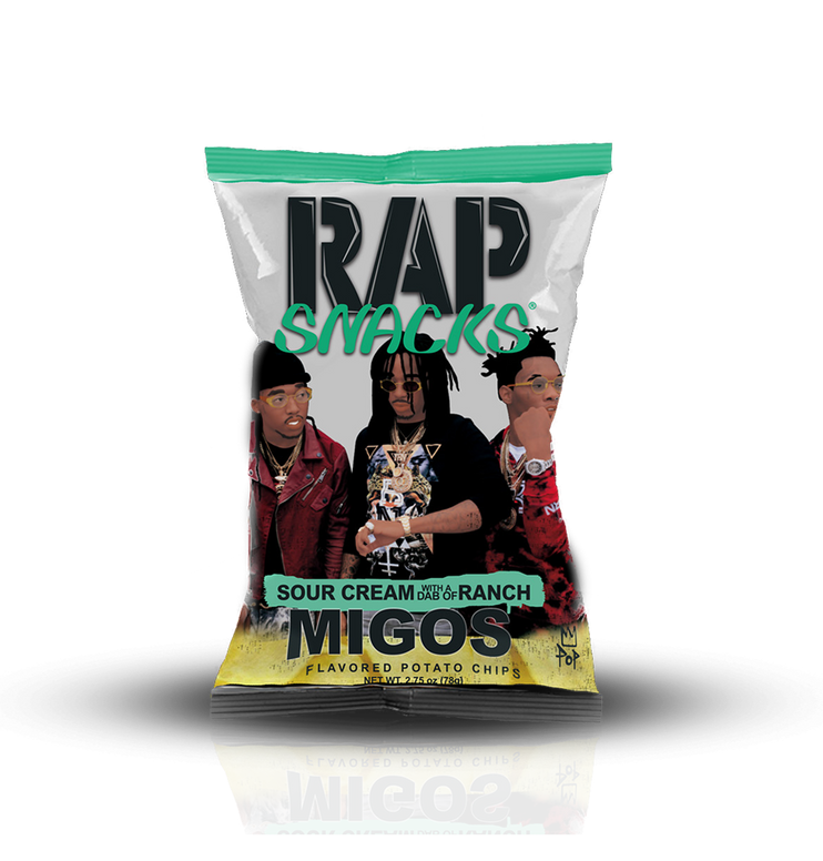 Migos | Sour Cream With A Dab Of Ranch Chips (6 Bags)