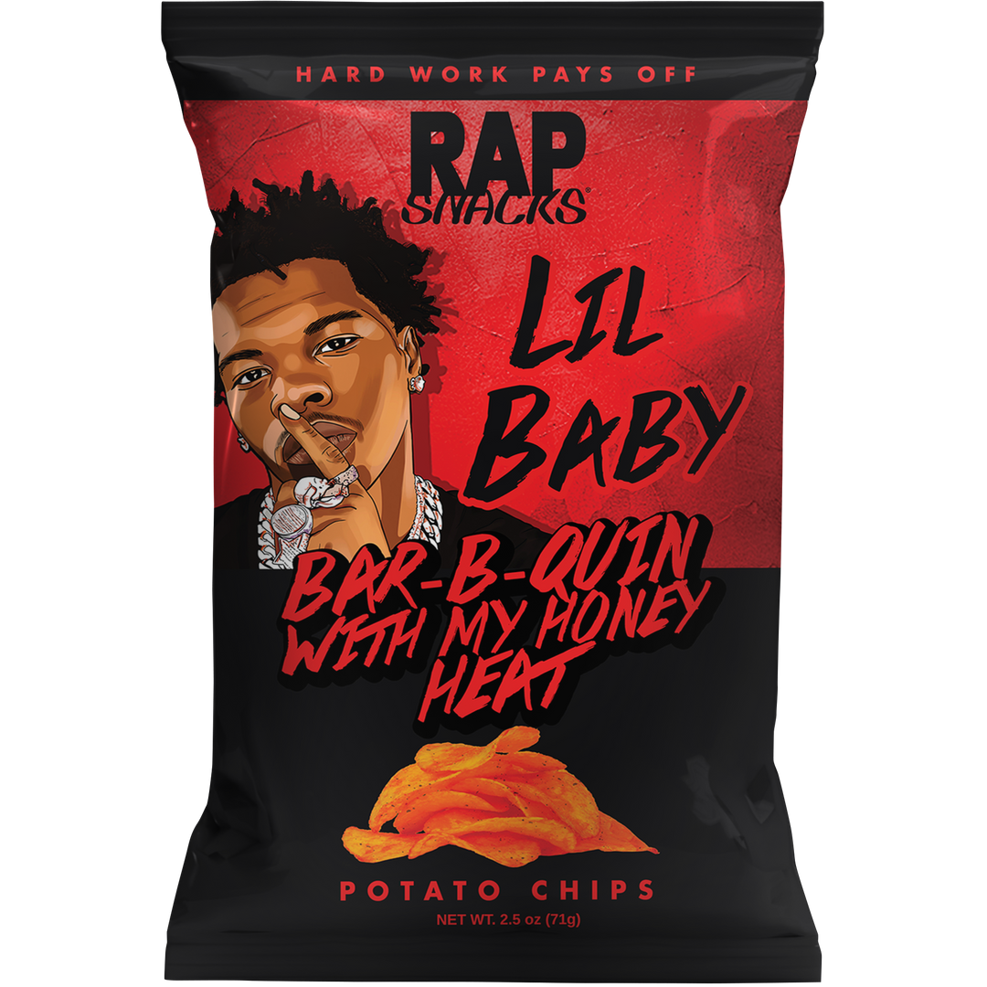 Rap Snacks Lil Baby | Bar-B-Quin with my Honey Heat Potato Chips (2.5o ...