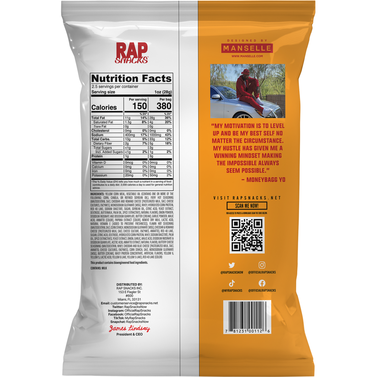 Moneybagg Yo Hot Rings 6 Bags OFFICIAL RAP SNACKS