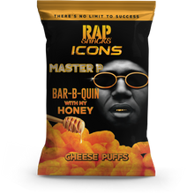 Load image into Gallery viewer, Master P Bar-B-Quin With My Honey Cheese Puffs | (6 Bags)