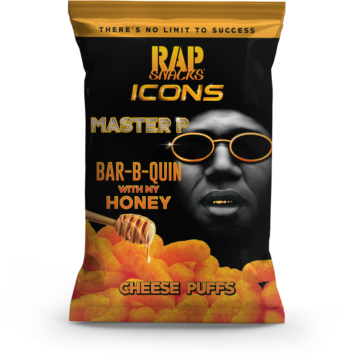 Master P BarBQuin With My Honey Cheese Puffs (6 Bags) OFFICIAL RAP SNACKS