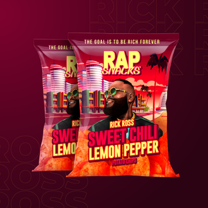 RAP SNACKS 6 Bags | Special Offer 2 Bags Rick Ross, 2 Bags Lil' Baby, 2 Bags Migos