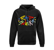 Load image into Gallery viewer, Rap Snacks Premium Hoodie Black