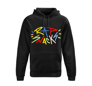 Rap Snacks Premium Hoodie Black