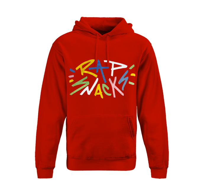Rap Snacks Premium Hoodie Red