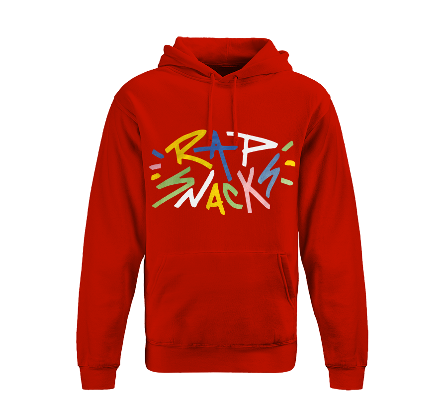 Rap Snacks Premium Hoodie Red