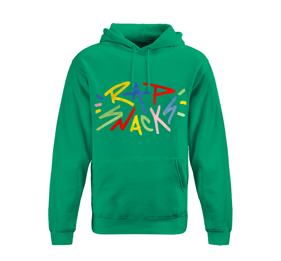Rap Snacks Premium Hoodie Green