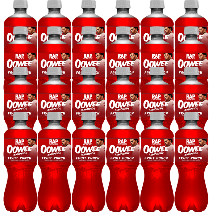 Oowee Lemonade (24 Pack) | Fruit Punch Lemonade