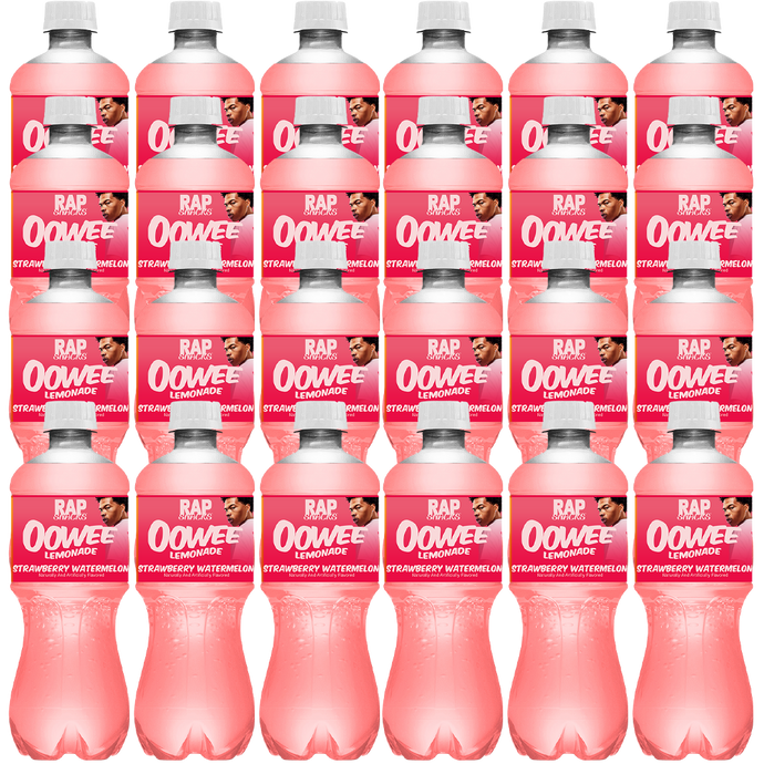Oowee Lemonade (24 Bottles) | Strawberry Watermelon Lemonade