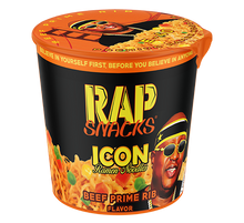 Load image into Gallery viewer, Beef Prime Rib Ramen Noodles E-40 | (12) 2.25oz Cups