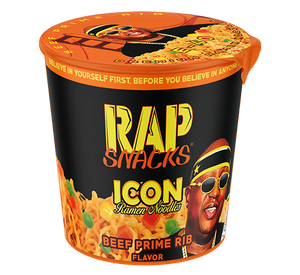 Beef Prime Rib Ramen Noodles E-40 | (12) 2.25oz Cups