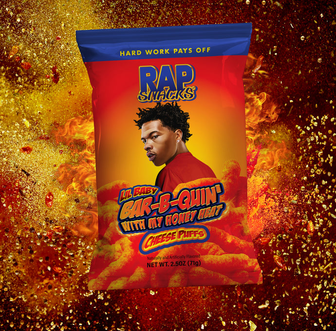 Lil Baby | BBQ Heat Cheese Puffs (6 Bags)