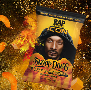 Snoop Dogg O.G. Bar-B-Que Cheddar Puffs | 6 Bags