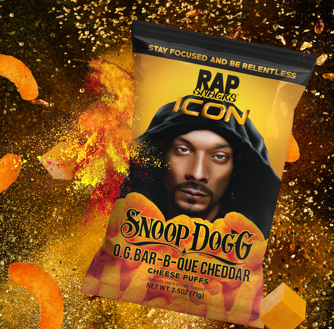 Snoop Dogg O.G. Bar-B-Que Cheddar Puffs | 6 Bags