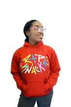 Load image into Gallery viewer, Rap Snacks Premium Hoodie Red